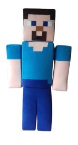 Mascotte Minecraft sur commande