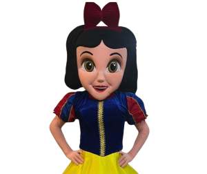 Mascotte Blanche-Neige sur commande